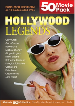 Hollywood Legends 50 Movie Pack