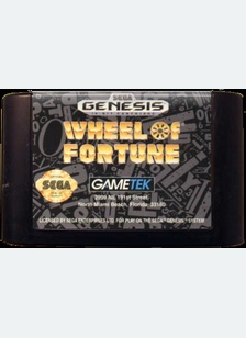 WHEEL OF FORTUNE - Sega Genesis