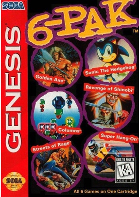 GENESIS 6 PAK - Sega Genesis