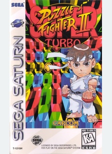 SUPER PUZZLE FIGHTER II:TURBO - Sega Saturn