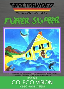 FLIPPER SLIPPER - ColecoVision
