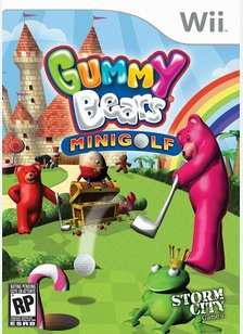 GUMMY BEARS MINI GOLF - Nintendo Wii