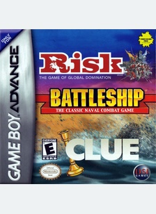 BATTLESHIP/RISK/CLUE - Game Boy Advanced