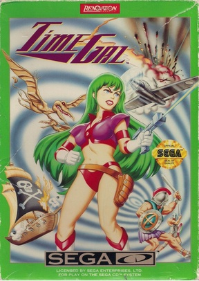 TIME GAL - Sega CD