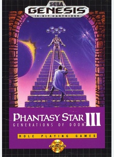 PHANTASY STAR III:GENERATIONS - Sega Genesis