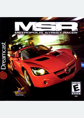 METROPOLIS STREET RACER - Sega Dreamcast