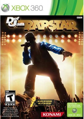 Def Jam Rapstar Bundle w/wired mic - Xbox 360