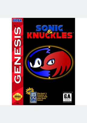 SONIC & KNUCKLES - Sega Genesis