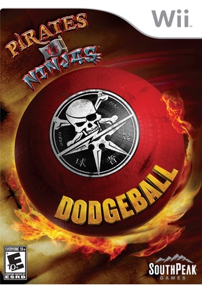 PIRATES VS NINJA DODGEBALL - Nintendo Wii