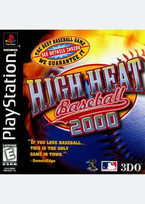 HIGH HEAT:MLB 00 - Playstation (PS1)