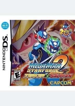 MEGA MAN:STAR 2 ZERKER X SAURI - Nintendo DS