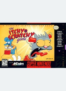ITCHY & SCRATCHY:THE GAME - Super Nintendo