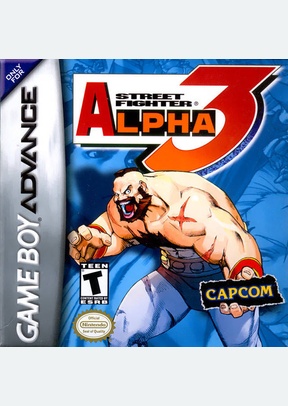 STREET FIGHTER ALPHA 3 - Game Boy Advanced