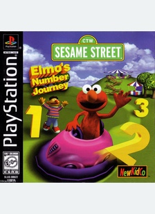 SESAME STREET:ELMOS NUMBER - Playstation (PS1)