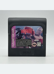 FOREMAN FOR REAL - Sega Game Gear