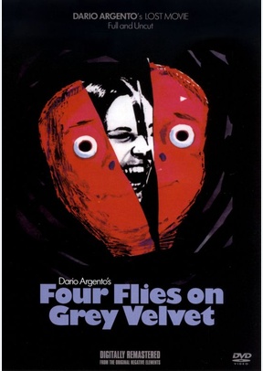 FOUR FLIES ON GREY VELVET