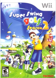 SUPER SWING GOLF:SEASON 2 - Nintendo Wii