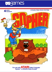 GOPHER - Atari 2600