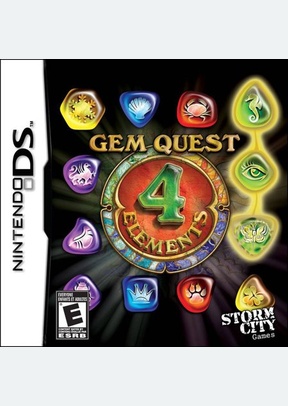 GEM QUEST:4 ELEMENTS - Nintendo DS