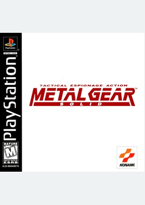 METAL GEAR SOLID - Playstation (PS1)