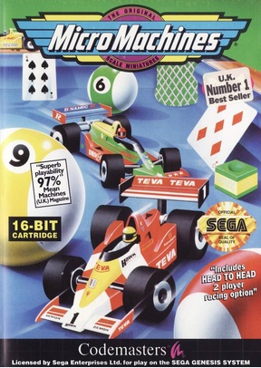 MICRO MACHINES - Sega Genesis