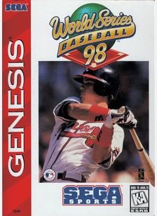 WORLD SERIES BASEBALL 98 - Sega Genesis