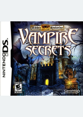 HIDDEN MYSTERIES:VAMPIRE SECRE - Nintendo DS