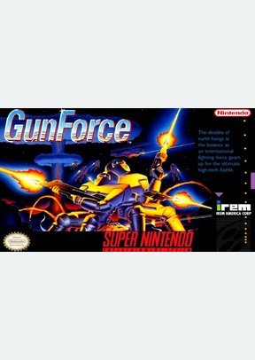 GUNFORCE - Super Nintendo