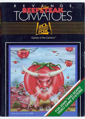 REVENGE OF THE BEEFSTEAK TOMAT - Atari 2600