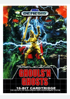 GHOULS N GHOSTS - Sega Genesis