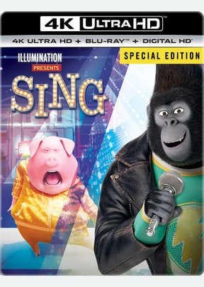 SING (STEELBOOK/4K/BR)