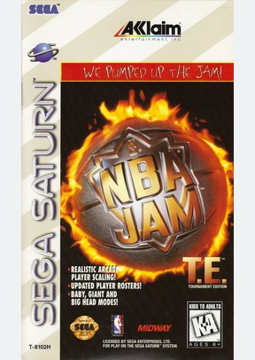 NBA JAM:TOURNAMENT ED - Sega Saturn