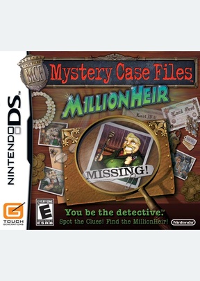 MYSTERY CASE FILES MILLIONHEIR - Nintendo DS