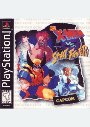 X-MEN VS STREET FIGHTER - Playstation (PS1)