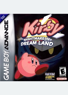 KIRBY:NIGHTMARE IN DREAM LAND - Game Boy Advanced