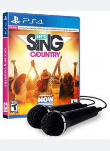 Let's Sing Country 2 Mic Bundle - Playstation 4