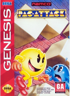PAC-ATTACK - Sega Genesis