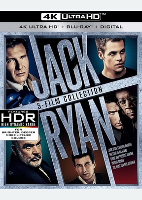 JACK RYAN 5 MOVIE COLL (4K/BR)
