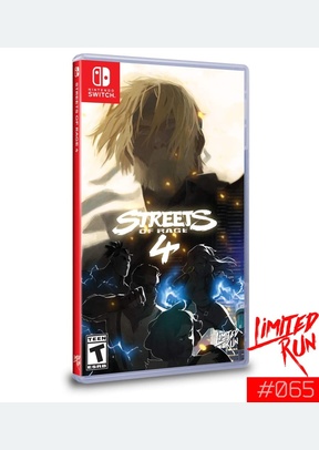 STREETS OF RAGE 4 (LIMITED RUN - SWITCH