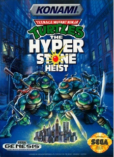 TMNT:HYPERSTONE HEIST - Sega Genesis