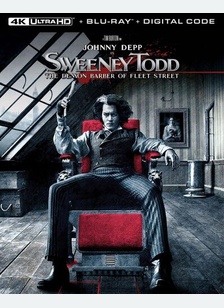 SWEENEY TODD (4K/BR)