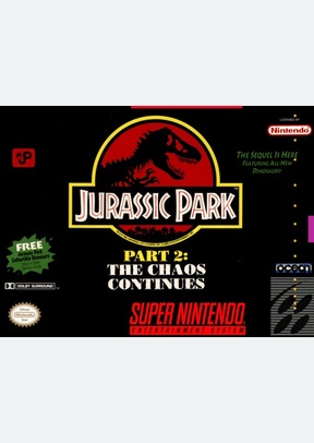 JURASSIC PARK PART II:CHAOS - Super Nintendo