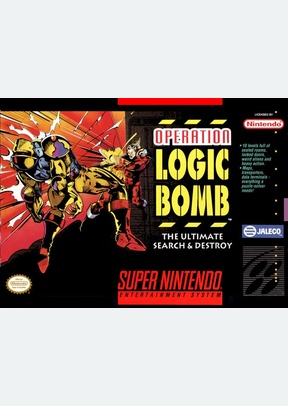 OPERATION LOGIC BOMB - Super Nintendo