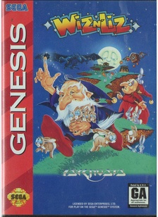 WIZ N LIZ - Sega Genesis