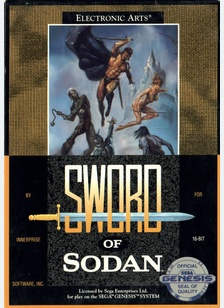 SWORD OF SODAN - Sega Genesis