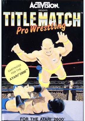 TITLE MATCH PRO WRESTLING - Atari 2600