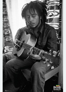 Bob Marley - Playing Guitar