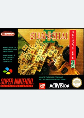 SHANGHAI II:DRAGONS EYE - Super Nintendo