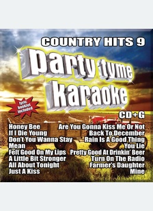 Party Tyme Karaoke - Country Hits 9 (16-song CD+G)