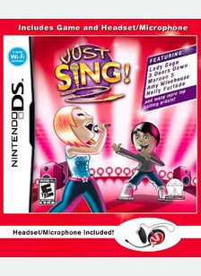 JUST SING (BUNDLE) - Nintendo DS